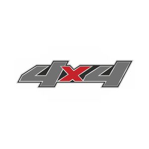 Emblema Ford 4x4 Prata / Ranger 200720/09