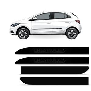 Friso Lateral Chevrolet 4 Portas Baixo Relevo