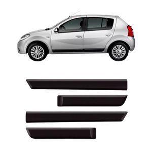 Friso Lateral Sandero 2008 A 2013 4 Portas