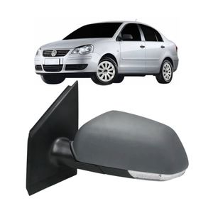 Retrovisor Polo 2007 2008 A 2012 Eletrico Termico Com Pisca