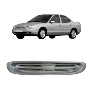 Grade Dianteira Mondeo 1997 A 2000 Preto Fibra