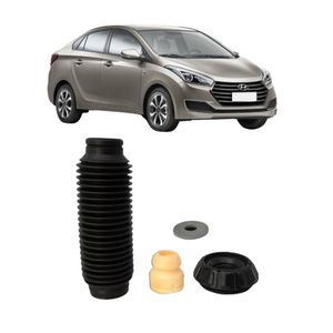 Kit Amortecedor Hb20 Batente/coifa/coxim Dianteiro