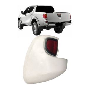 Polaina Traseira L200 Triton Com Refletor 2008 A 2014