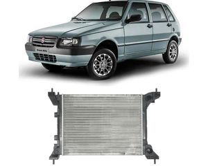 Radiador Uno Palio Grand Siena Fiorino Mobi 1.0 1.4 8v