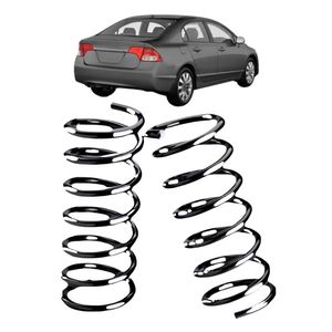Par Mola Traseira New Civic 2006 A 2012 Gnv