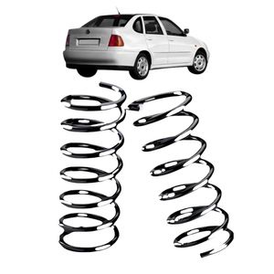 Par Mola Traseira Polo Classic 1997 A 2001