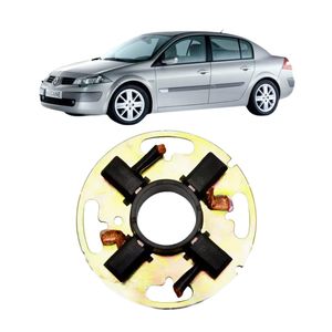 Porta Escova Arranque Duster/logan/scenic/megane 1.6/sandero 1.0 /doblo/idea/palio/punto/uno Sistema Valeo