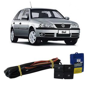 Sub Conjunto Vidro Gol 99/05 G3 2/4 Portas Dianteiro