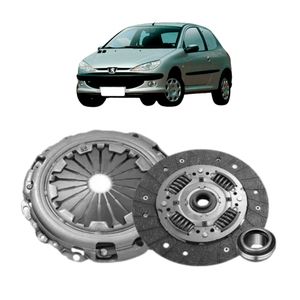 Kit Embreagem 206 2001 A 2004 1.0 16v