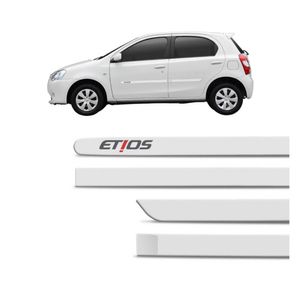 Friso Lateral Etios 2013 A 2016 Branco