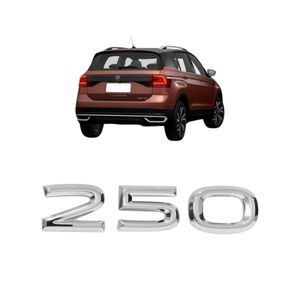 Emblema Placa Letreiro T Cross 250 2019 2020 2021