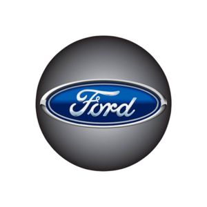 Emblema Botom Calota Ford 68mm 4 Pecas