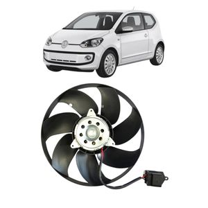 Motor Ventilador Radiador Up 2014 A 2016 1.0 Flex Com Ar