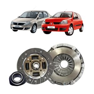 Kit Embreagem Compativel Sandero Clio 2007 A 2014 1.6 8/16v