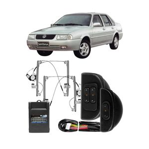 Kit Vidro Eletrico Dianteiro Santana Quantum 1998 A 2006