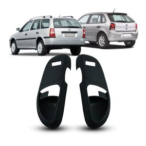 Moldura Tecla Vidro Elet Traseira Gol G3 G4 1999 A 2008 Par