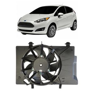 Motor Ventilador Radiador New Fiesta Ka Ecosport 2014 a 2019