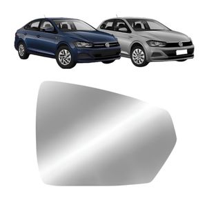 Subconjunto Do Retrovisor Virtus Polo 2018 A 2022