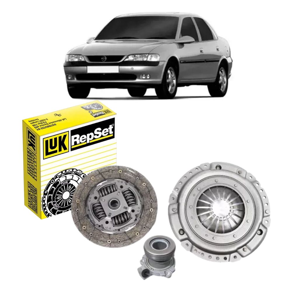 Kit Embreagem Vectra 97/00 2.2 8/16v Com Atuador 228mm 24 Estrias ...