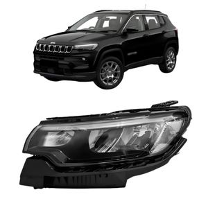 Farol Compass 22 A 2025 Eletrico Com Motor C/led C/reator