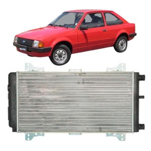 Radiador Escort 1984 85 1986 1.6 8v Sem Ar