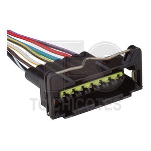 Conector Modulo/bobina Ignicao Vw 7 Pinos/vias