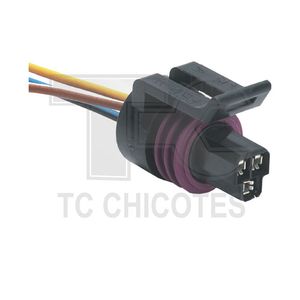 Conector Sensor Borboleta Gm 3 Vias