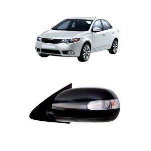 Retrovisor Elet C Pisca Compativel Com Cerato 2008 A 2010