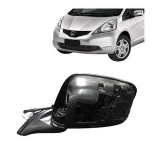 Retrovisor Eletrico Sem Pisca Sem Capa Fit 2008 A 2011
