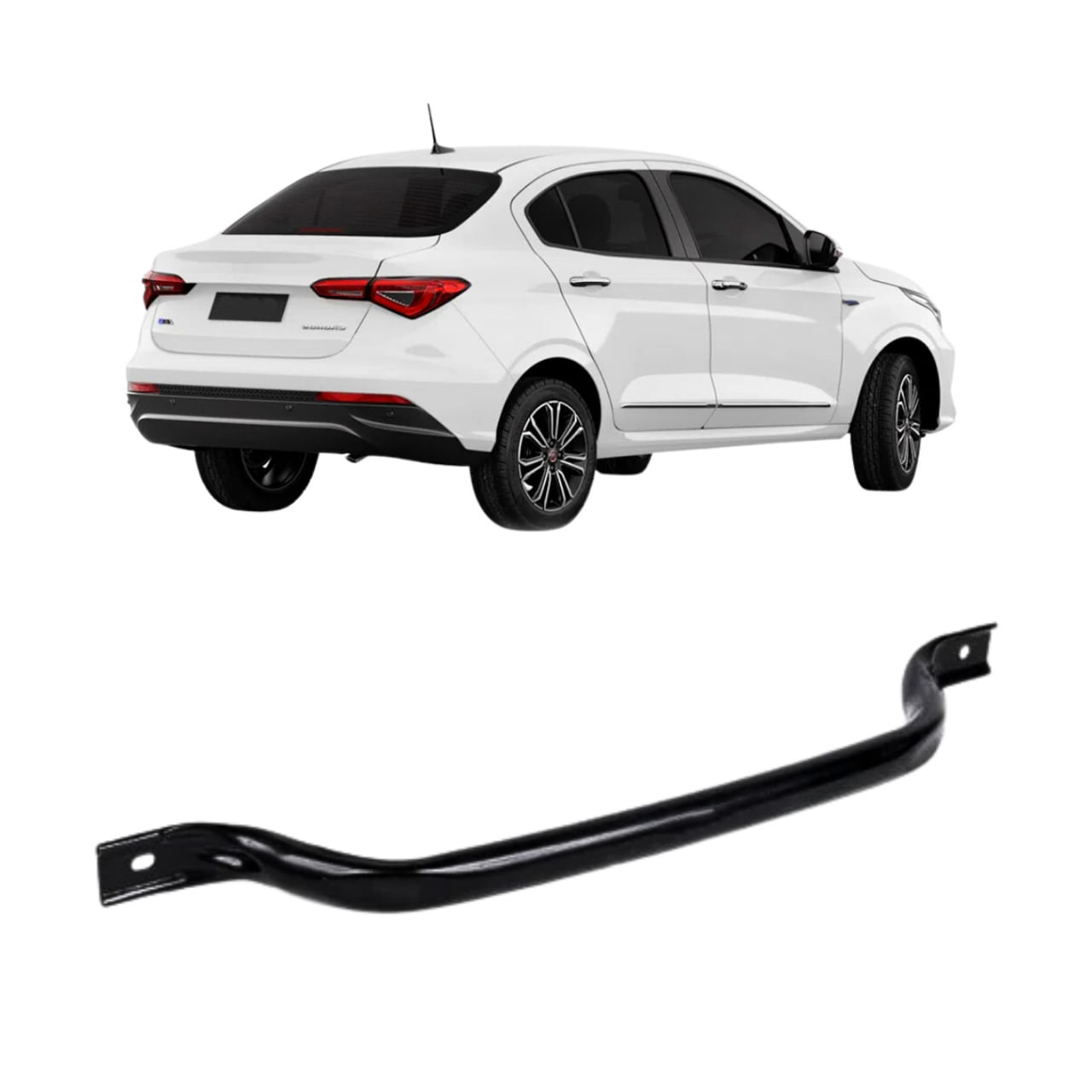 Alma Aco Traseiro Cronos 2017 A 2023 - Fuscão Preto