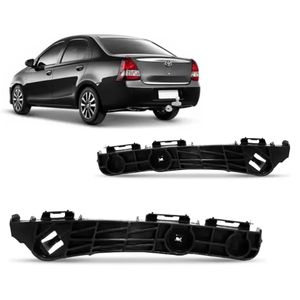 Guia Parachoque Etios Sedan 2012 2013 2014 A 2020 Traseiro