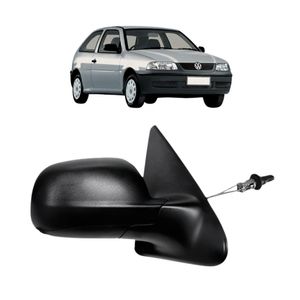 Retrovisor Gol 00/08 Com Controle 4 Portas City Ld