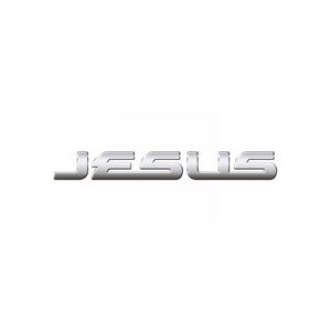 Emblema Adesivo Universal Jesus