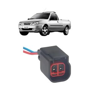 Conector Reparo Courier Ecosport Fiesta Focus Ka 2vias Femea