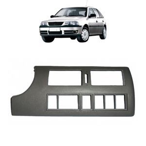 Moldura Painel Central Gol Parati 1999 2000 A 2005 Grafite