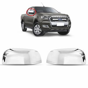 Capa Retrovisor Compativel Com Ranger 2012 A 2016 Cromado