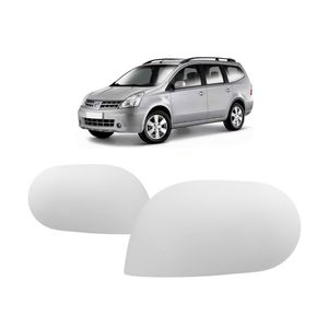 Capa De Retrovisor Livina 2009 2010 2011 2012 A 2017 Branco