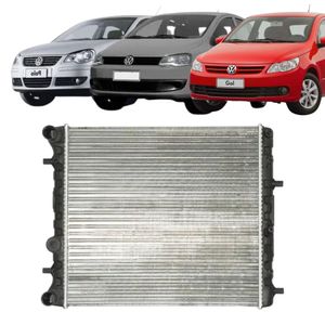 Radiador Gol Voyage Saveiro 09 A 20 Fox 06 A 18 Polo 07 A 15