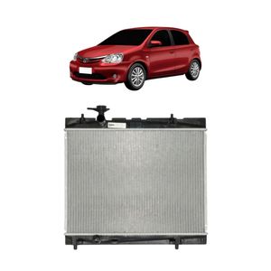 Radiador Etios 2013 2014 2015 2016 A 2018 1.3 1.5 16v Flex