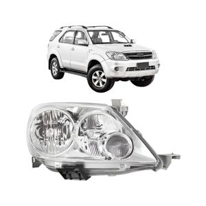 Farol Hilux Sw4 2005 A 2008 Cromado