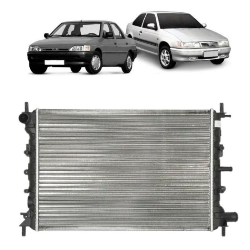 Radiador Logus Escort Pointer 1.8 2.0 8v 1993 94 95 1996 - Fuscão
