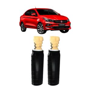 Kit Amortecedor Cronos 2017 A 2023 Batente/coifa Traseiro