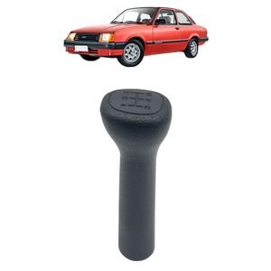Manopla Cambio Chevette 1981 1982 1983 1984 Preto 5 Marchas