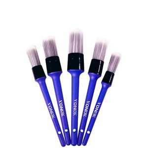 Pincel Detalhamento Interno C/ 5 Unidades