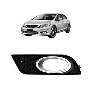 Grade Lateral Parachoque New Civic 2012 A 2014 C/aro Cromado