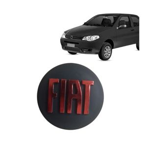 Sub Calota Palio 2004 A 2020 Preto Fosco Vermelho