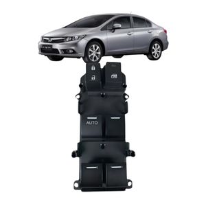 Tecla Vidro Civic 2012 2013 A 2016 Dianteiro Quadruplo