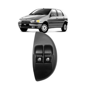 Botao Interruptor Duplo Vidro Palio 1996 97 A 2000 Com Led