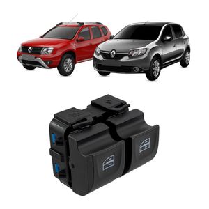 Tecla Vidro Sandero Clio Logan Duster 2015 16 17 18 19 2020