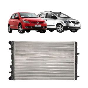 Radiador Gol Voyage Saveiro 09 A 20 Fox 06 A 18 Polo 07 A 15